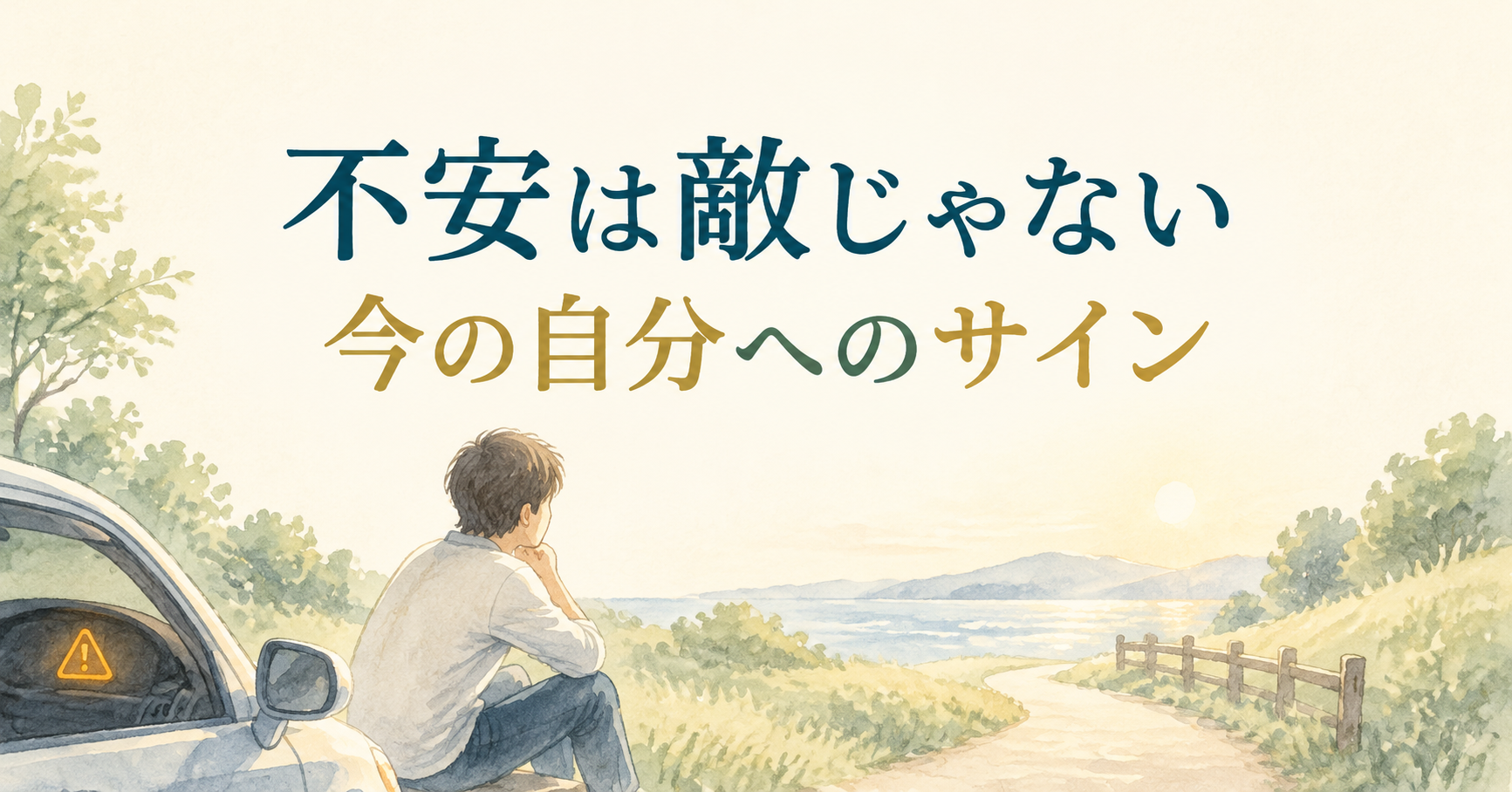 不安は敵じゃない。今の自分へのサイン